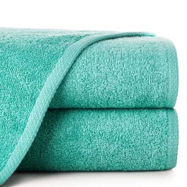   Egyszínű klasszikus törölköző 400 g/m2 Sötét menta 30x50 cm