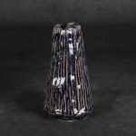 Alda kerámia váza Gránátkék 12x12x20 cm