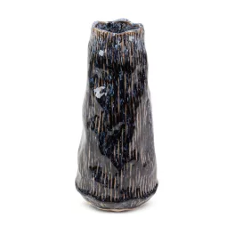 Alda kerámia váza Gránátkék 14x14x28 cm