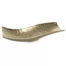 Pedro2 fém dísztál Arany 39x16x9 cm