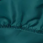 Nova3 pamut-szatén gumis lepedő Türkiz 220x200 cm +30 cm