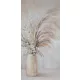 Csendéletet ábrázoló kézzel festett falikép 497a Bézs 60x120 cm