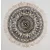 Mandala kézzel festett kollázs falikép 501b Bézs 60x60 cm