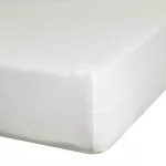 Jersey pamut gumis lepedő Krémszín 240x220 cm + 30 cm