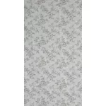 Wiki virág mintás dekor függöny Fehér 140x270 cm