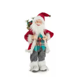 Mikulás figura 69b Piros 60 cm