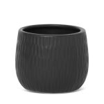 Moni kerámia kaspó Fekete 12x12x10 cm