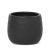 Moni kerámia kaspó Fekete 12x12x10 cm