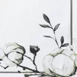 Natu tavaszi tányér alátét szett Fehér 30x40 cm