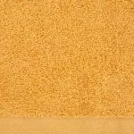Egyszínű klasszikus törölköző 500 g/m2 Mustársárga 30x50 cm