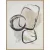 Modern absztrakt festmény kerettel 579 Bézs 60x80 cm