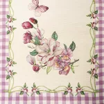 1225 gobelin asztali futó Ibolyalila 45x140 cm +/-5%