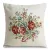 Virágmintás gobelin párnahuzat zsenília fonalból Natúr 45x45 cm +/-5%