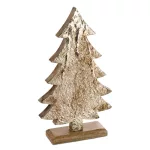 Fenyőfa asztali dísz d7 Barna 16x5x28 cm