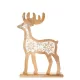 Rénszarvas asztali dísz d132 Fehér 23x5x32 cm