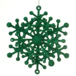 206b karácsonyfadísz Zöld 10x10x5 cm