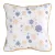 Carol01 hópelyhes karácsonyi bársony párnahuzat Fehér 45x45 cm