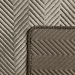 Sofia karosszék takaró Barna 70x160 cm