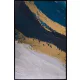 Absztrakt falikép 605a Fehér/sötétkék kerettel 60x90 cm