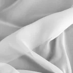 Arleta függöny finom fényű sifon szövetből Fehér 135x270 cm