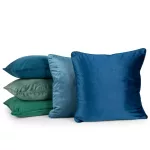 Sibel Pierre Cardin bársony párnahuzat Fekete 45x45 cm