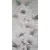 Virágos növényt ábrázoló kézzel festett falikép 626 Bézs 60x120 cm