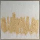 Absztrakt falikép 643 kerettel Fehér/arany 80x80 cm