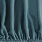 Adela jersey pamut gumis lepedő Sötét türkiz 140x200 cm +30 cm