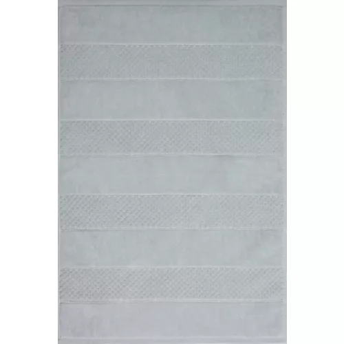 Jessi pamut fürdőszoba szőnyeg Ezüst 50x70 cm