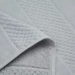 Jessi pamut fürdőszoba szőnyeg Ezüst 50x70 cm