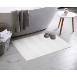 Jessi pamut fürdőszoba szőnyeg Fehér 60x90 cm