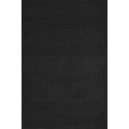 Jessi pamut fürdőszoba szőnyeg Fekete 60x90 cm