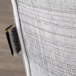 Felfújható kerti fotel vízálló anyagból Ezüst 70x90x70 cm