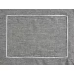 Megi 4db-os tányér alátét szett Szürke 30x40 cm