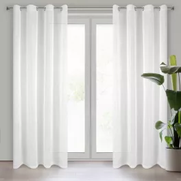 Lucy voile függöny Fehér 140x250 cm