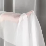 Lucy fényáteresztő függöny voile anyagból Fehér 140x270 cm