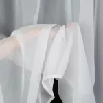 Lucy fehér  fényáteresztő függöny voile anyagból 200x270 cm