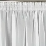 Lucy fehér  fényáteresztő függöny voile anyagból 200x270 cm