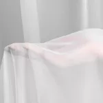 Lucy fehér  fényáteresztő függöny voile anyagból 200x270 cm