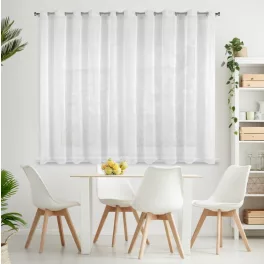 Lucy voile függöny Fehér 300x160 cm