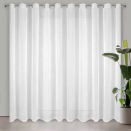Lucy voile függöny Fehér 350x250 cm