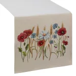 Pipacsos gobelin asztali futó Natúr 40x100 cm +/-5%