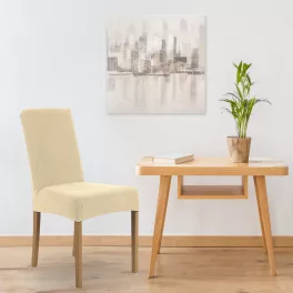 Víztaszító plüss székhuzat 03 Krémszín 35x55x30 cm