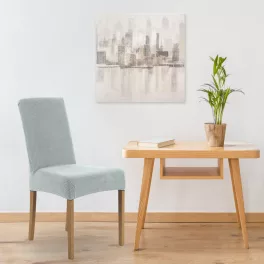 Víztaszító plüss székhuzat 03 Ezüst 35x55x30 cm