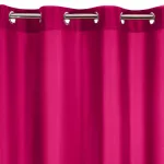 Rita magenta egyszínű dekor függöny 140x250 cm