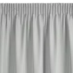 Rita egyszínű dekor függöny Acélszürke 140x270 cm