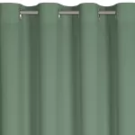 Rita egyszínű dekor függöny Sötét menta 140x250 cm