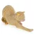 Eldo2 szobor Arany 26x9x9 cm