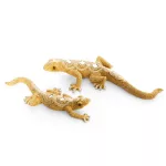 Gatos2 gyík figura Arany 25x11x5 cm