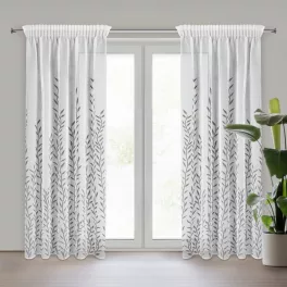 Glori dekor függöny Fehér 140x270 cm